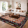 Handmade Turkish Design Wool Kilim 6' 7" x 9' 10" ft / 200 x 300 cm - No. R38622