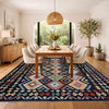 Hand Made Afghan Kilim 6' 7" x 9' 7" ft / 200 x 293 cm - No. R38627