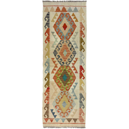 Short Kilim Runner 2' 0" x 6' 0" ft / 62 x 183 cm - No. R38651