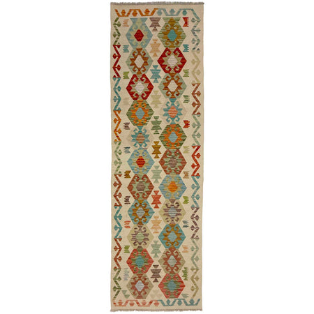 Long Kilim Runner 2' 7" x 9' 6" ft / 80 x 290 cm - No. R38654