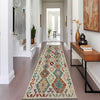 Hand Knotted Afghan Style Kilim Runner 2' 7" x 9' 6" ft / 80 x 290 cm - No. R38670
