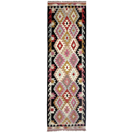 Long Chobi Kilim Runner 2' 8" x 9' 5" ft / 82 x 286 cm - No. R38681