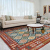 Medium Size Chobi Kilim 6' 8" x 9' 6" ft / 202 x 290 cm - No. R38684