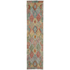 Handmade Vegetable Kelim Runner 3' 0" x 13' 0" ft / 92 x 395 cm - No. R38687