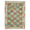 Handmade Vegetable Kelim 6' 8" x 9' 8" ft / 202 x 295 cm - No. R38689