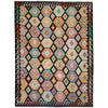 Hand Knotted Afghan Style Kilim 6' 7" x 9' 11" ft / 200 x 302 cm - No. R38691