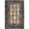 Handmade Turkish Design Wool Kilim 6' 7" x 9' 10" ft / 200 x 299 cm - No. R38693