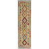 Handmade Turkish Design Wool Kilim Runner 2' 5" x 9' 3" ft / 74 x 282 cm - No. R38698