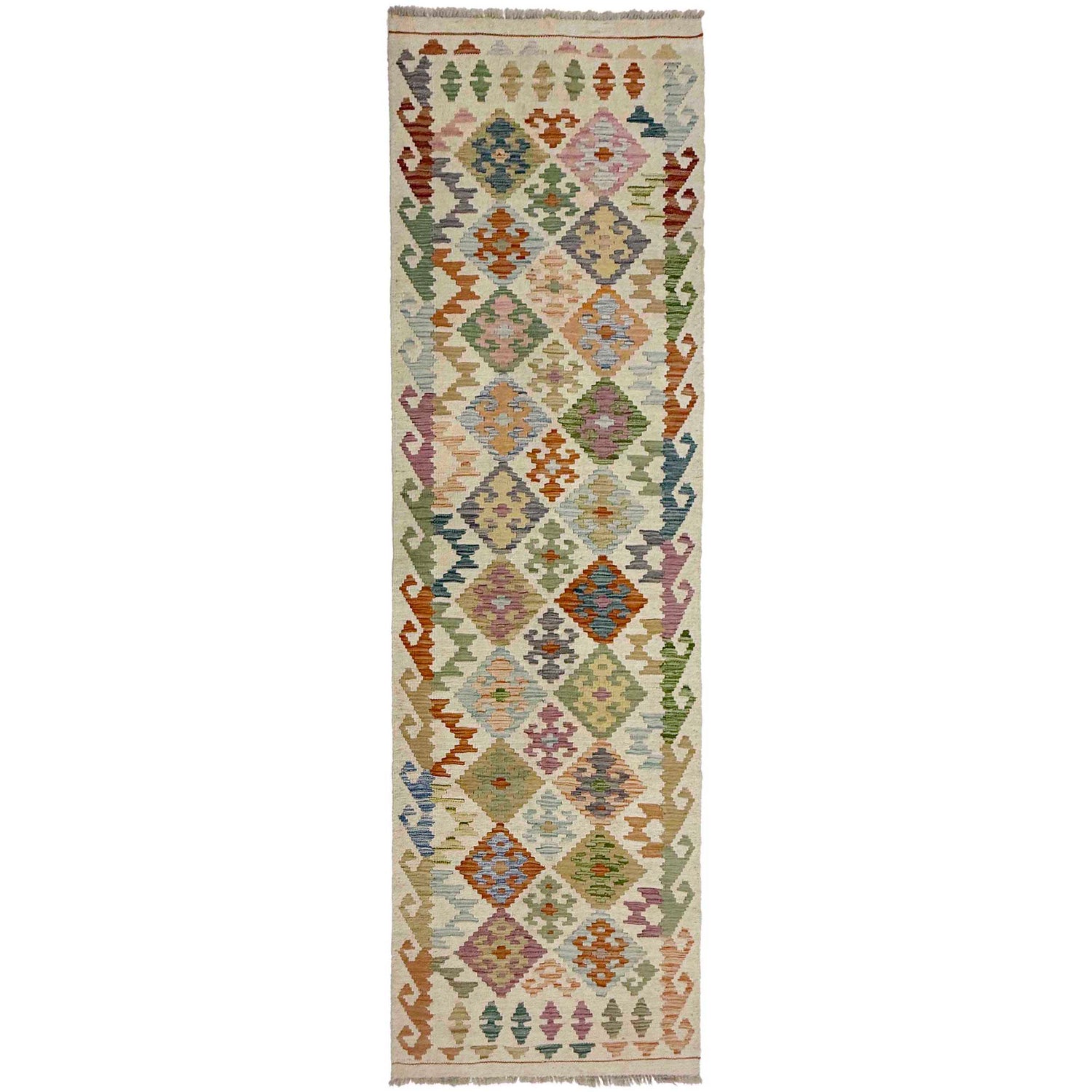 Long Chobi Kilim Runner 2' 10" x 9' 4" ft / 86 x 284 cm - No. R38704