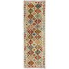 Hand Knotted Flatweave Kilim Runner 2' 10" x 9' 5" ft / 86 x 287 cm - No. R38705