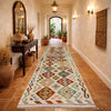 Hand Knotted Flatweave Kilim Runner 2' 10" x 9' 5" ft / 86 x 287 cm - No. R38705