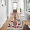 Handmade Turkish Design Wool Kilim Runner 2' 9" x 9' 7" ft / 83 x 293 cm - No. R38706