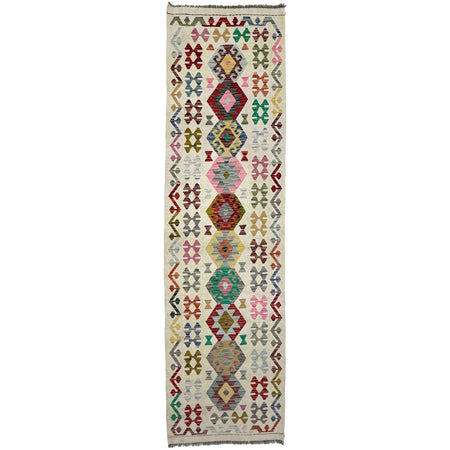 Long Chobi Kilim Runner 2' 9" x 9' 7" ft / 83 x 292 cm - No. R38707