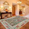 Hand Made Afghan Kilim 6' 4" x 9' 5" ft / 192 x 287 cm - No. R38711
