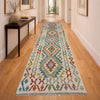 Handmade Afghan Vegetable Kilim Runner 2' 9" x 9' 8" ft / 84 x 295 cm - No. R38712