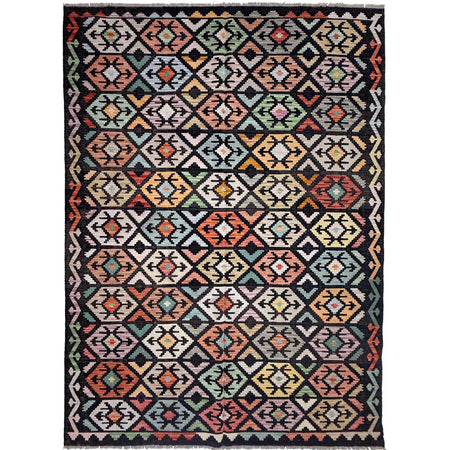 Handmade Vegetable Kilim 6' 4" x 9' 9" ft / 192 x 297 cm - No. R38714