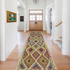 Hand Woven Wool Kelim Runner 2' 6" x 10' 1" ft / 76 x 308 cm - No. R38727