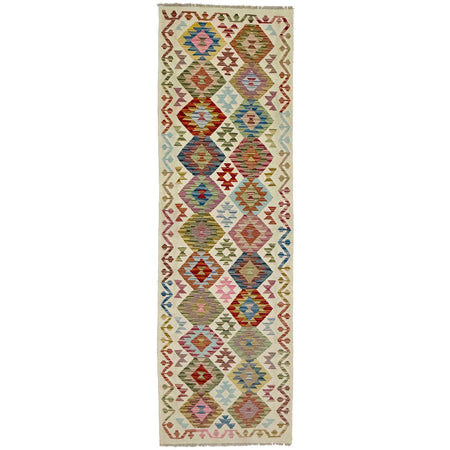 Long Chobi Kilim Runner 2' 7" x 9' 9" ft / 80 x 296 cm - No. R38730