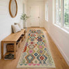 Handmade Afghan Vegetable Kilim Runner 2' 7" x 9' 7" ft / 79 x 293 cm - No. R38733