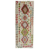 Handmade Vegetable Kilim Runner 2' 3" x 6' 3" ft / 69 x 190 cm - No. R38742
