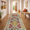 Handmade Vegetable Kelim Runner 2' 0" x 5' 7" ft / 62 x 171 cm - No. R38743