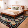 Hand Knotted Afghan Style Kilim 6' 9" x 9' 5" ft / 205 x 288 cm - No. R38744
