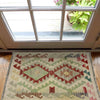 Hand Woven Wool Kelim 1' 11" x 2' 10" ft / 59 x 87 cm - No. R38763