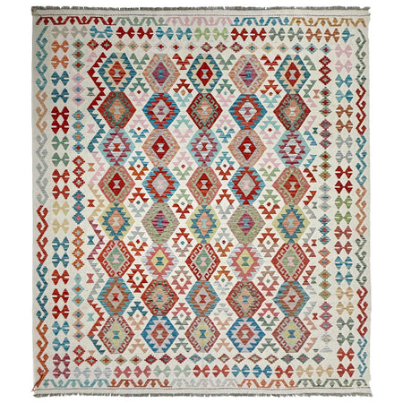 Handmade Vegetable Kelim 8' 4" x 9' 10" ft / 255 x 300 cm - No. R38784