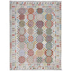 Hand Woven Wool Kelim 8' 7" x 11' 2" ft / 261 x 341 cm - No. R38788