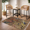 Contemporary Style Tree of Life Rug 3' 3" x 4' 6" ft / 98 x 138 cm - No. R38791