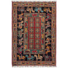 Luxury Shikargah Carpet 3' 3" x 4' 10" ft / 98 x 147 cm - No. R38792
