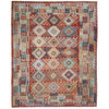 Multi Color ful Flat-Weave Wool Kilim 8' 2" x 11' 6" ft / 250 x 350 cm - No. R38800
