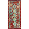 Hand Knotted Afghan Style Kilim Runner 2' 8" x 6' 3" ft / 81 x 190 cm - No. R38808