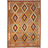 Handmade Vegetable Kelim 4' 7" x 6' 6" ft / 140 x 198 cm - No. R38811