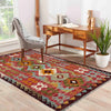 Hand Woven Wool Kelim 2' 9" x 5' 4" ft / 83 x 162 cm - No. R38816