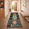Hand Knotted Afghan Style Kilim Runner 2' 2" x 6' 6" ft / 67 x 197 cm - No. R38817