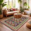 Medium Size Chobi Kilim 4' 9" x 6' 8" ft / 146 x 204 cm - No. R38942