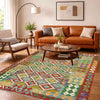 Hand Knotted Flatweave Kilim 5' 1" x 6' 4" ft / 155 x 194 cm - No. R38947