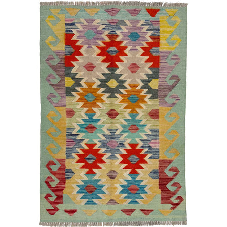 Small Size Chobi Kilim 2' 7" x 4' 0" ft / 78 x 122 cm - No. R38950