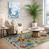 Multi Color ful Flat-Weave Wool Kilim 2' 6" x 4' 0" ft / 77 x 121 cm - No. R38954