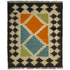 Handmade Vegetable Kilim 2' 2" x 2' 9" ft / 66 x 83 cm - No. R38965