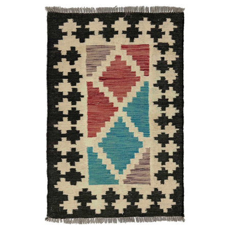 Small Size Chobi Kilim 2' 0" x 3' 0" ft / 61 x 92 cm - No. R38972