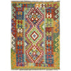 Handmade Vegetable Kilim 3' 5" x 4' 11" ft / 103 x 150 cm - No. R38979
