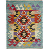 Handmade Vegetable Kilim 3' 6" x 4' 9" ft / 106 x 145 cm - No. R38982
