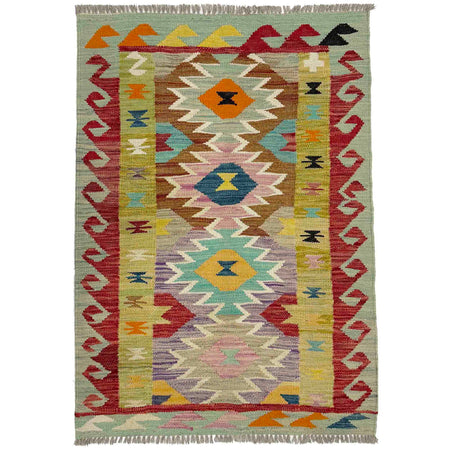 Small Size Chobi Kilim 2' 9" x 4' 0" ft / 83 x 123 cm - No. R38988