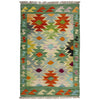 Handmade Vegetable Kilim 2' 7" x 4' 0" ft / 78 x 123 cm - No. R38998