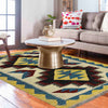 Handmade Afghan Vegetable Kilim 2' 9" x 4' 1" ft / 83 x 125 cm - No. R39016