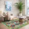 Handmade Afghan Vegetable Kilim 2' 6" x 4' 1" ft / 76 x 124 cm - No. R39017