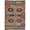 Handmade Vegetable Kelim 3' 4" x 4' 10" ft / 102 x 148 cm - No. R39027