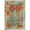 Hand Knotted Flatweave Kilim 3' 5" x 5' 2" ft / 104 x 157 cm - No. R39031